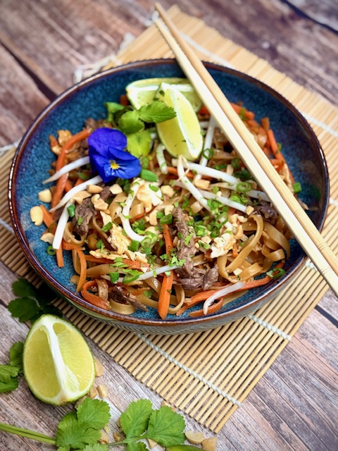 Pad Thaï au boeuf