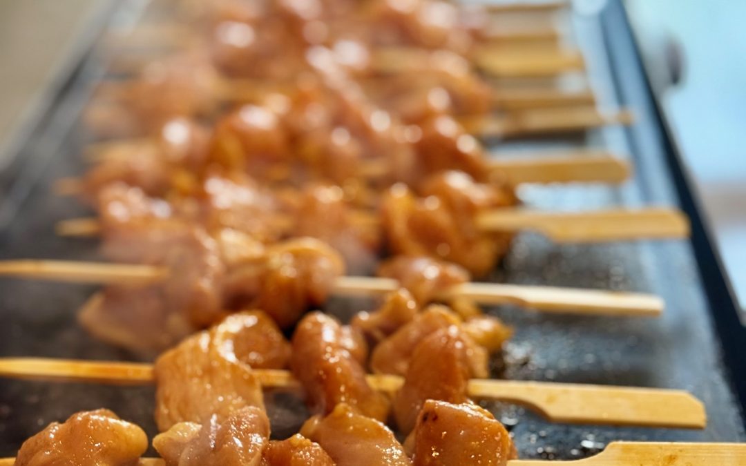 Brochette de poulet Satay